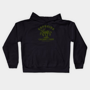 Kapuaiwa Coconut Farm by Buck Tee Kids Hoodie